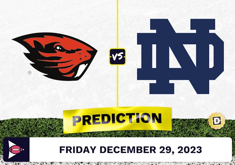Oregon State vs. Notre Dame Prediction, Odds, College Football Picks - Week 18 [2023]