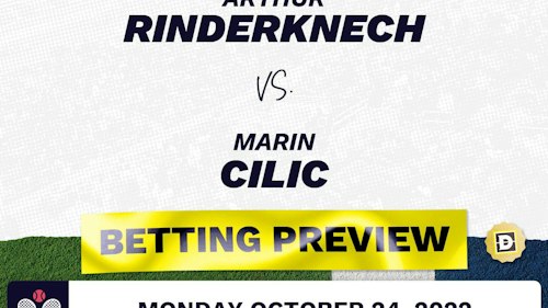 Arthur Rinderknech vs. Marin Cilic Predictions - Oct 24, 2022