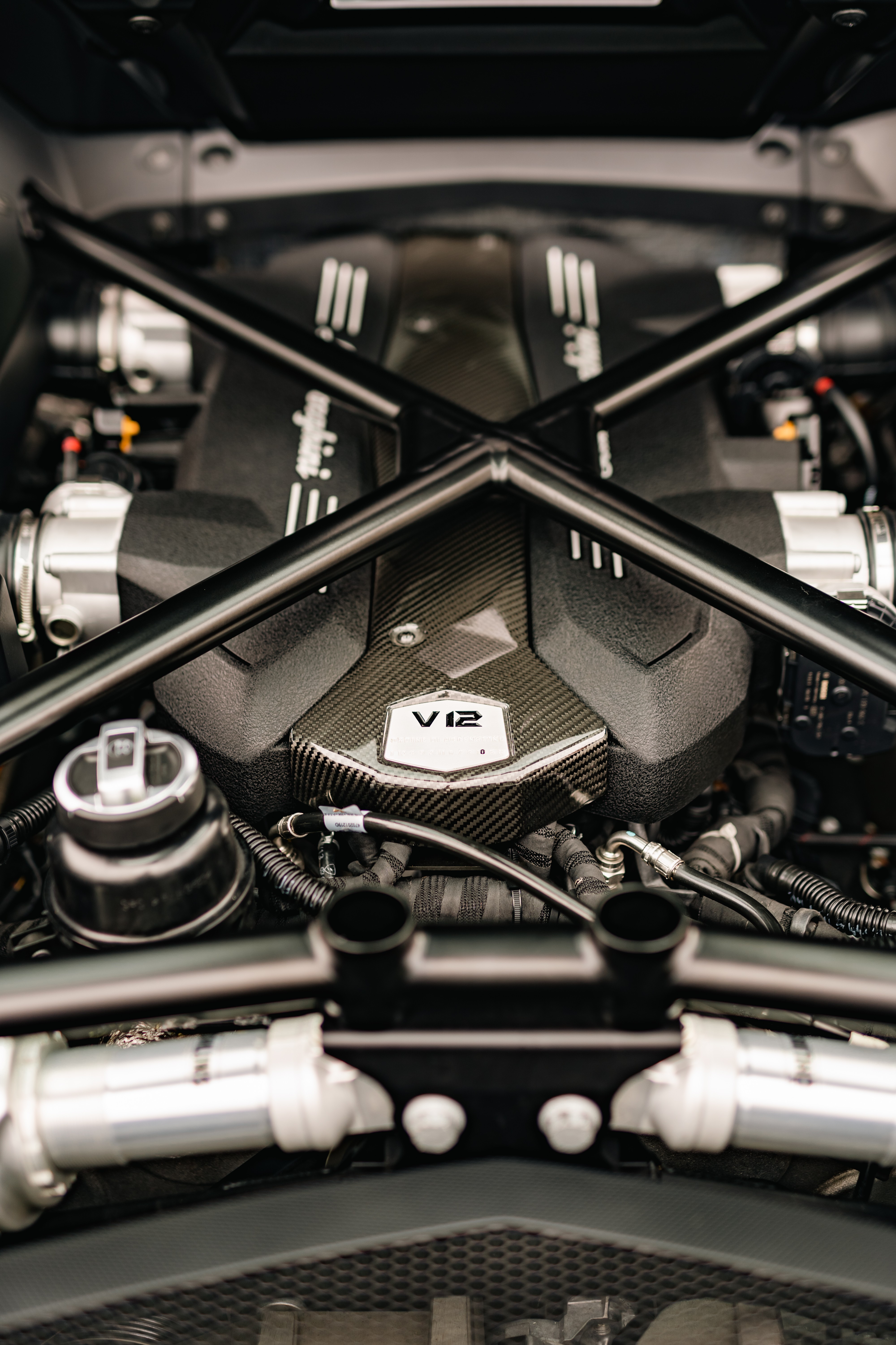 Lamborghini Aventador LP 700-4 interior in Dripping Springs, TX.