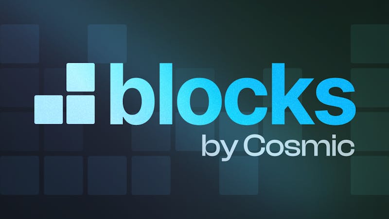 Build a contact form in minutes using Blocks
