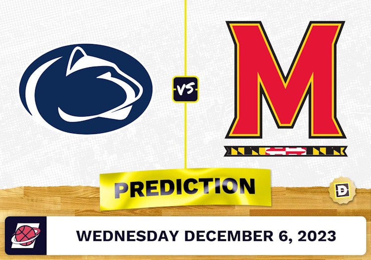 Penn State vs. Maryland Basketball Prediction - December 6, 2023