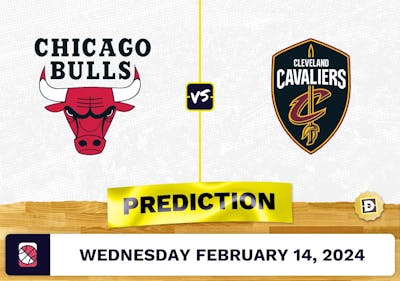 Chicago Bulls vs. Cleveland Cavaliers Prediction, Odds, NBA Picks [2/14/2024]