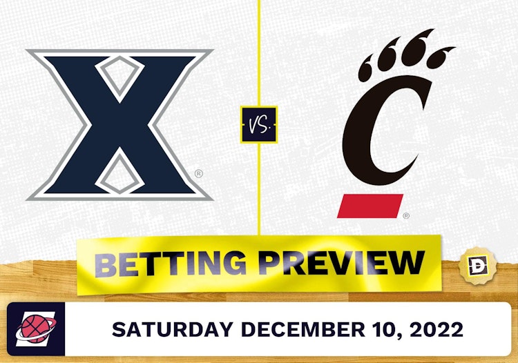 Xavier vs. Cincinnati CBB Prediction and Odds - Dec 10, 2022