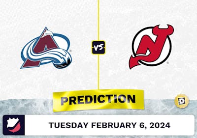 Colorado Avalanche vs. New Jersey Devils Prediction, Odds, NHL Picks [2/6/2024]