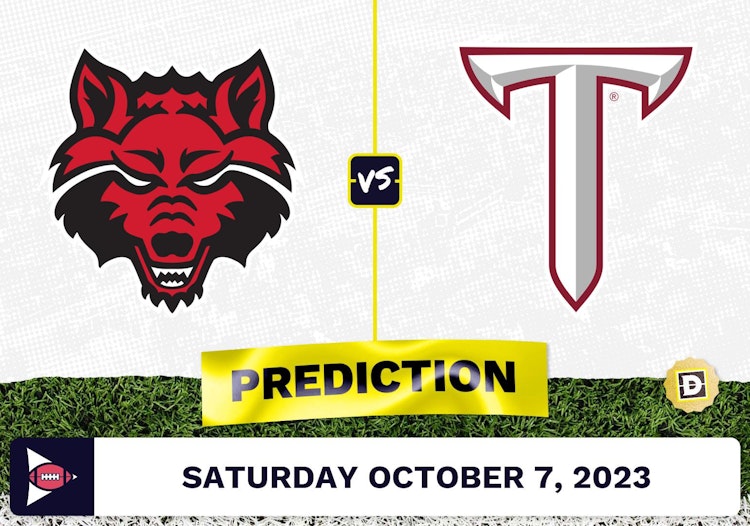 Arkansas State vs. Troy State CFB Prediction and Odds - October 7, 2023