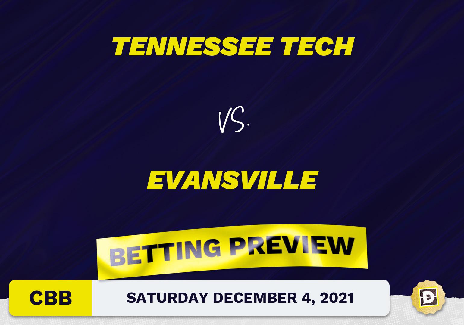 Tennessee Tech vs. Evansville CBB Predictions and Odds - Dec 4, 2021