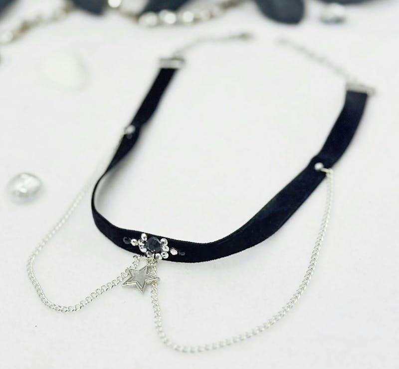 Star Charm choker necklace
