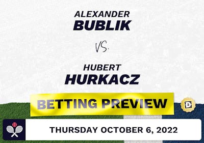 Alexander Bublik vs. Hubert Hurkacz Predictions - Oct 6, 2022