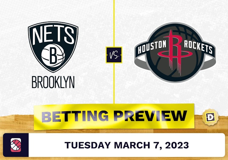Nets vs. Rockets Prediction and Odds - Mar 7, 2023