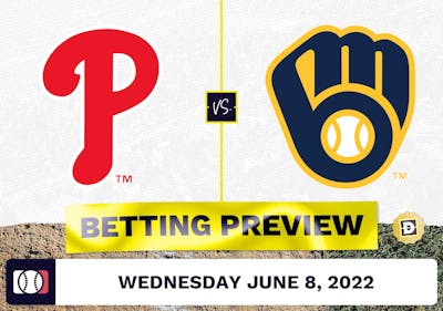 Phillies vs. Brewers Prediction and Odds - Jun 8, 2022