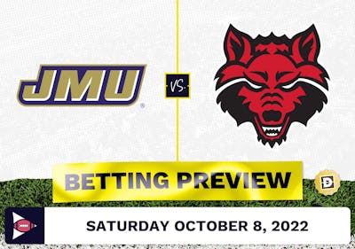 James Madison vs. Arkansas State CFB Prediction and Odds - Oct 8, 2022