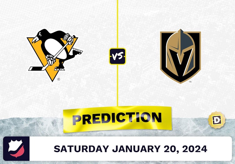 Pittsburgh Penguins vs. Vegas Golden Knights Prediction, Odds, NHL Picks [1/20/2024]