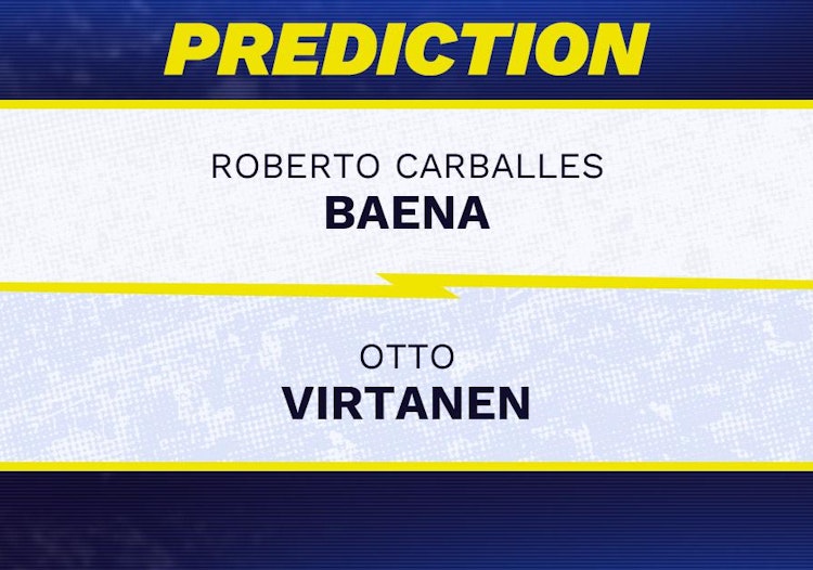 Roberto Carballes Baena vs Otto Virtanen Tennis Prediction.