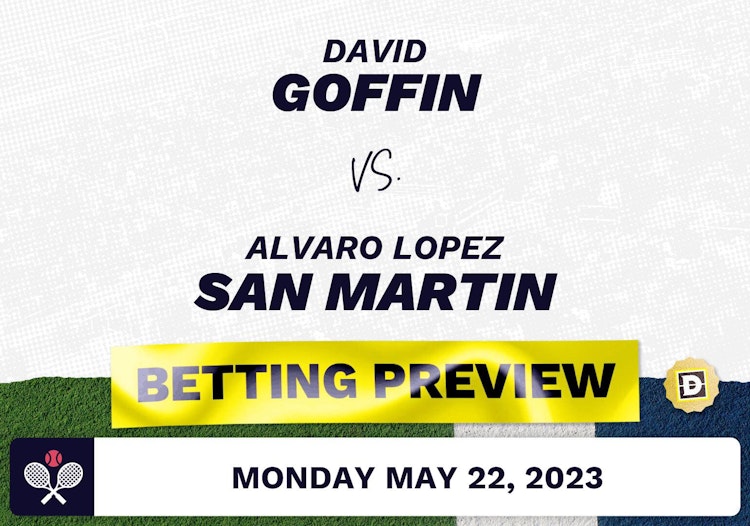 David Goffin vs. Alvaro Lopez San Martin Prediction - Lyon Open 2023