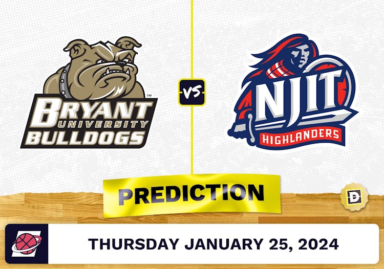 Bryant University vs. N.J.I.T. Prediction, Odds, College Basketball Picks [1/25/2024]