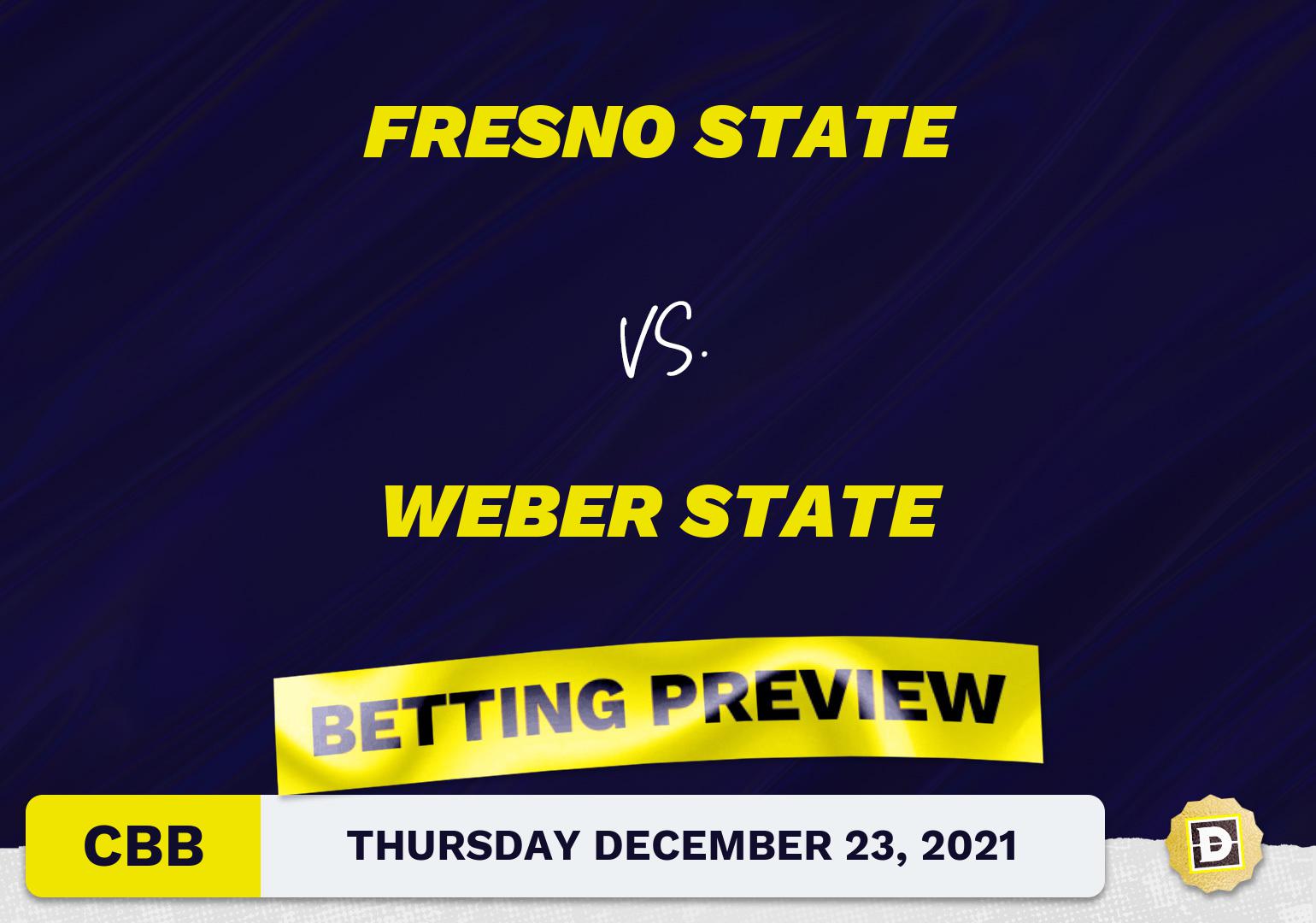 Fresno State vs. Weber State CBB Predictions and Odds - Dec 23, 2021