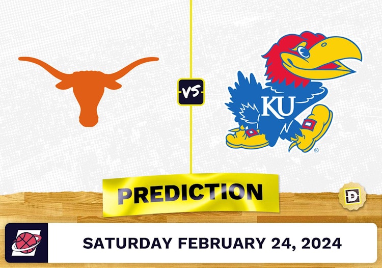 Texas vs. Kansas Prediction, Odds, College Basketball Picks [2/24/2024]