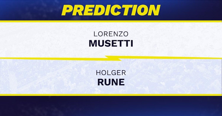 Lorenzo Musetti vs Holger Rune Tennis Prediction.