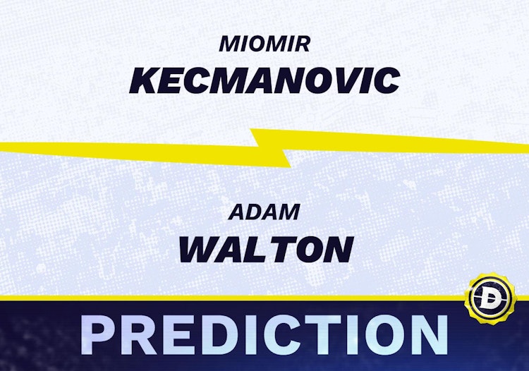 Miomir Kecmanovic vs. Adam Walton Prediction, Odds, Picks for ATP Atlanta Open 2024