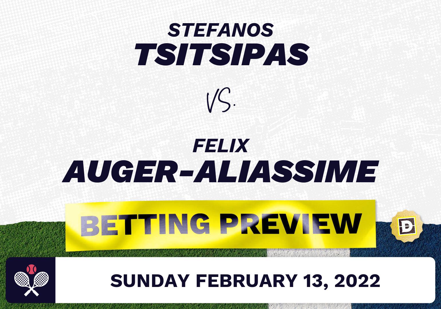Stefanos Tsitsipas vs. Felix Auger-Aliassime Predictions - Feb 13, 2022