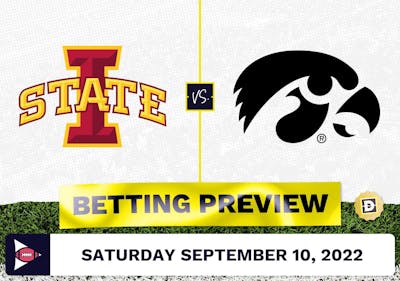 Iowa State vs. Iowa CFB Prediction and Odds - Sep 10, 2022