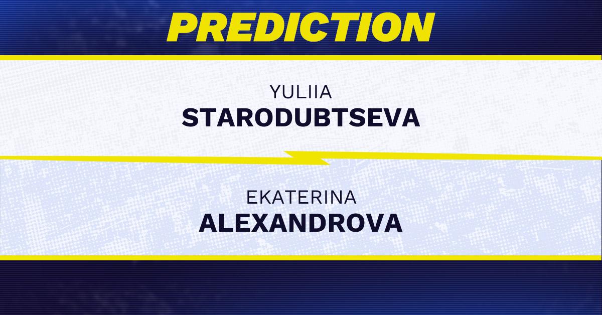 Yuliia Starodubtseva vs. Ekaterina Alexandrova prediction, odds, picks for WTA Charleston Open 2026