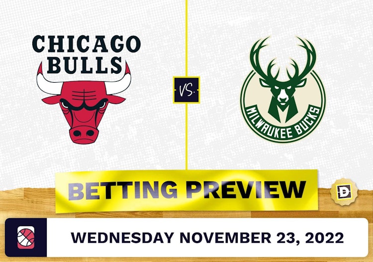 Bulls vs. Bucks Prediction and Odds - Nov 23, 2022