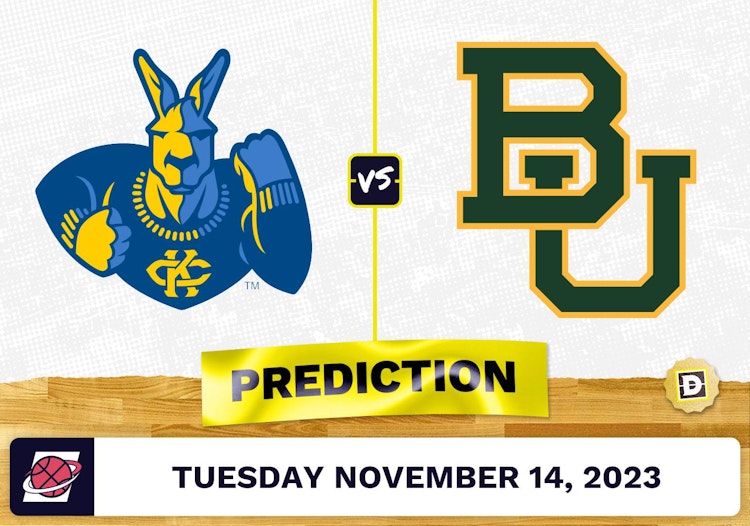 Kansas City vs. Baylor Basketball Prediction - November 14, 2023