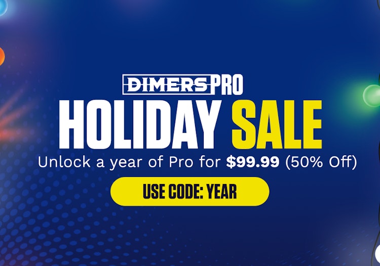 Dimers Pro Holiday Promo Code