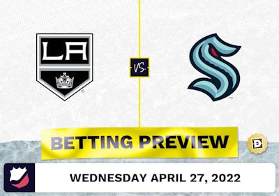 Kings vs. Kraken Prediction and Odds - Apr 27, 2022