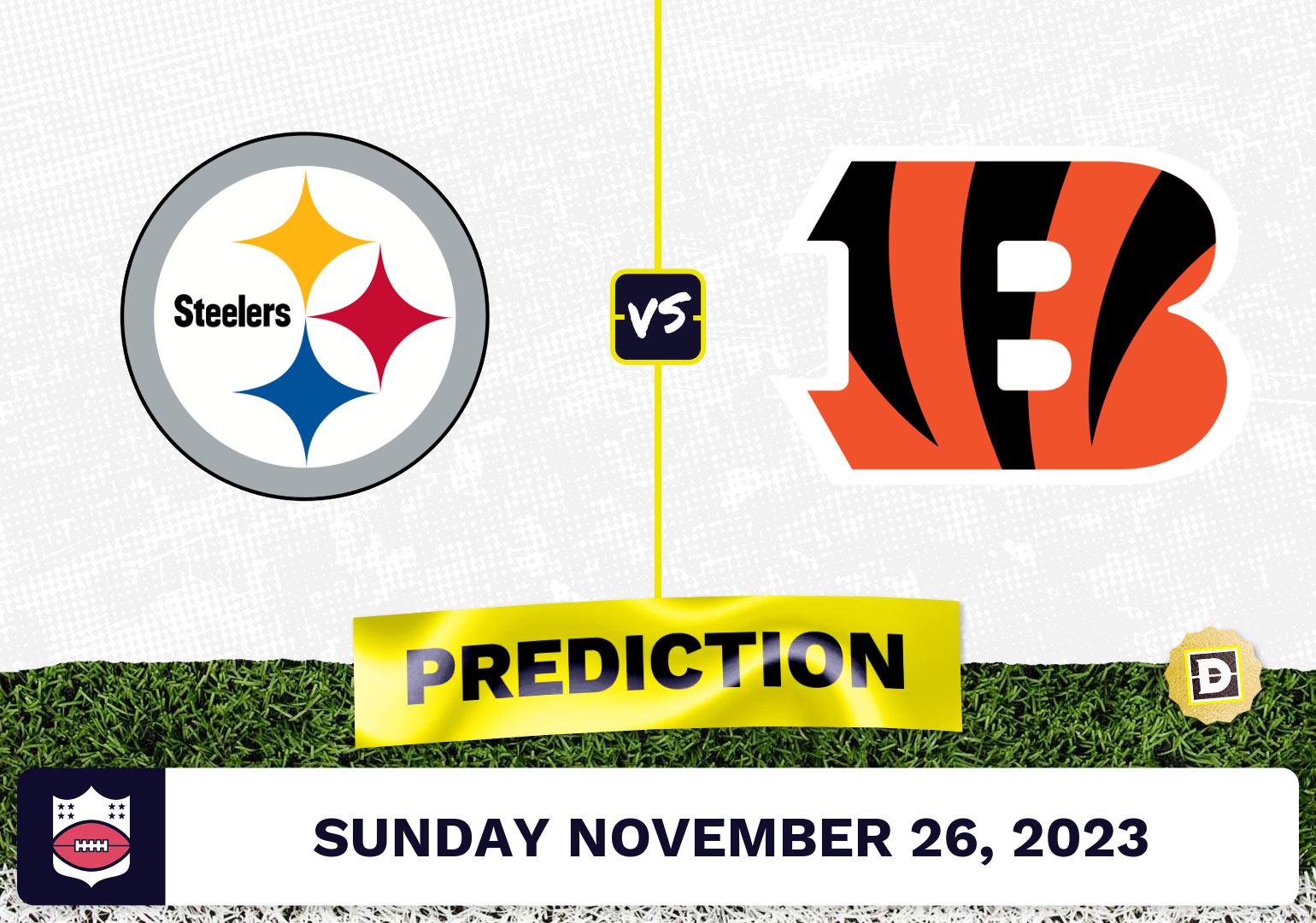 Steelers Vs. Bengals Prediction, Week 12 Odds, NFL Player Props [2023]