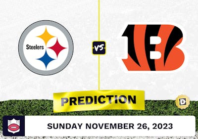 Steelers vs. Bengals Prediction, Week 12 Odds, NFL Player Props [2023]