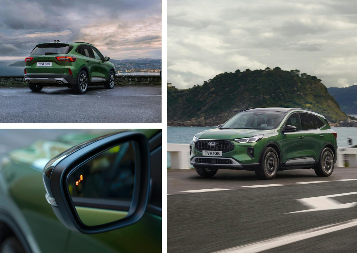 Das Exterieur des Ford Kuga.