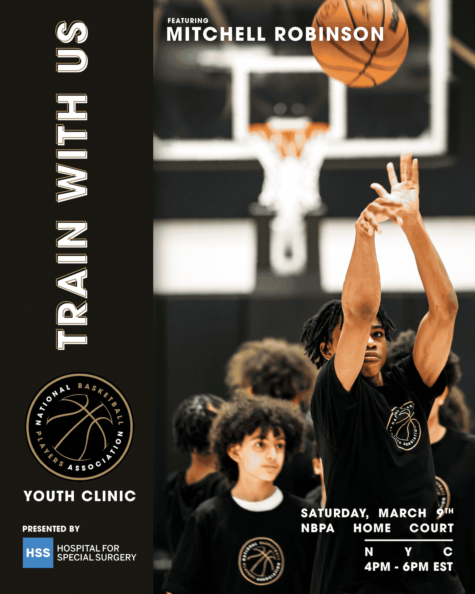  NBPA Clinic with Mitchell Robinson