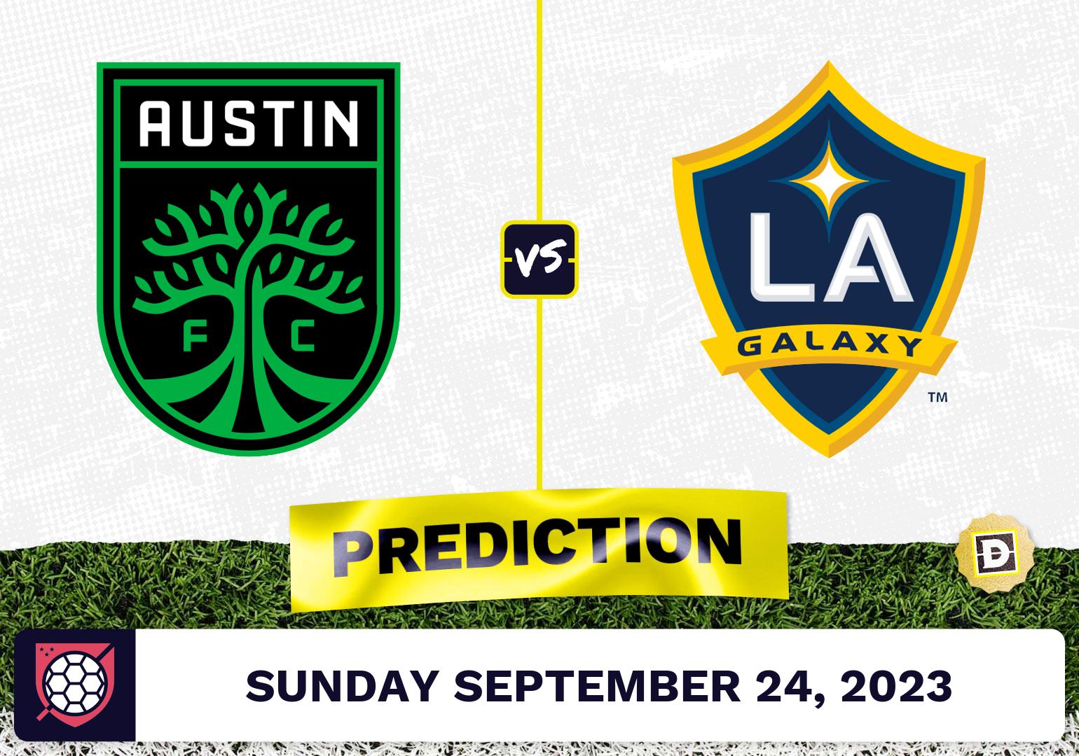 Austin FC vs. LA Galaxy Prediction - September 24, 2023
