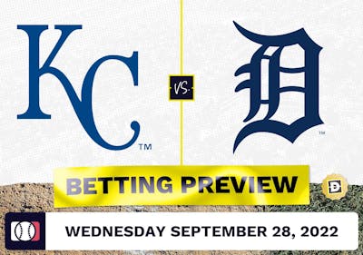 Royals vs. Tigers Prediction and Odds - Sep 28, 2022