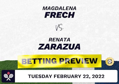 Magdalena Frech vs. Renata Zarazua Predictions - Feb 22, 2022