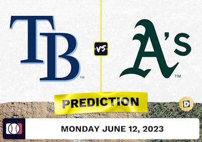 Rays vs. Athletics Prediction for MLB Monday [6/12/2023]