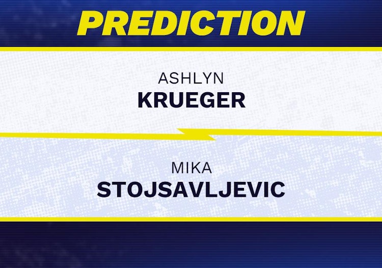 Ashlyn Krueger vs Mika Stojsavljevic Tennis Prediction.