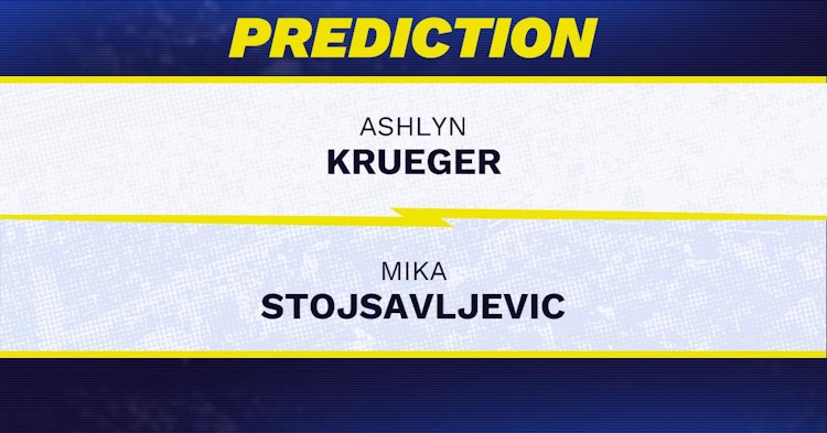 Ashlyn Krueger vs Mika Stojsavljevic Tennis Prediction.