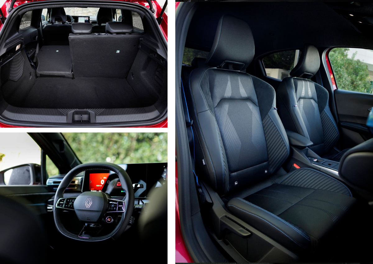 Das Interieur des Renault Clio