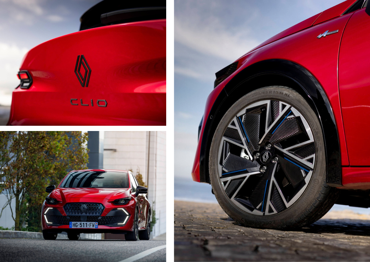 Das Exterieur des Renault Clio