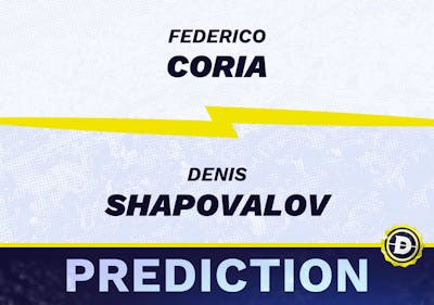 Federico Coria vs. Denis Shapovalov Prediction, Odds, Picks for ATP Geneva Open 2024