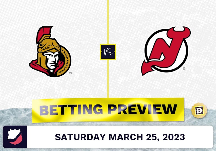 Senators vs. Devils Prediction and Odds - Mar 25, 2023