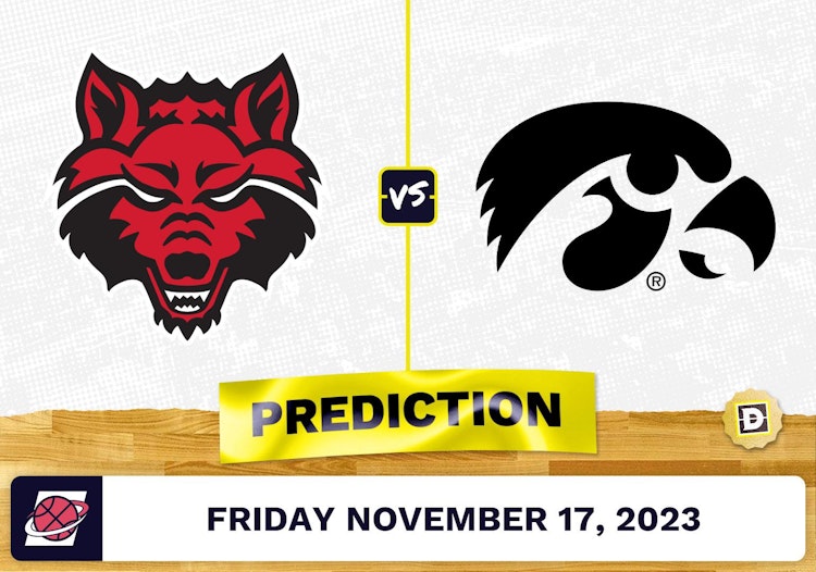 Arkansas State vs. Iowa Basketball Prediction - November 17, 2023