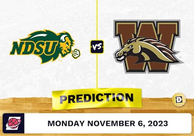 North Dakota State vs. Western Michigan Basketball Prediction - November 6, 2023