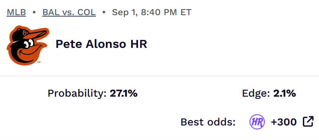 best MLB props