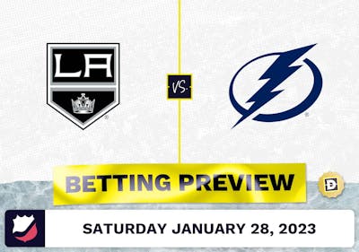 Kings vs. Lightning Prediction and Odds - Jan 28, 2023