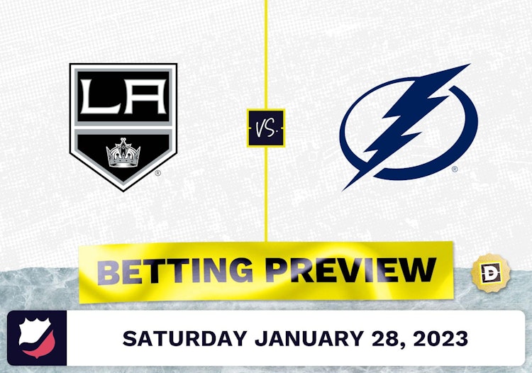 Kings vs. Lightning Prediction and Odds - Jan 28, 2023