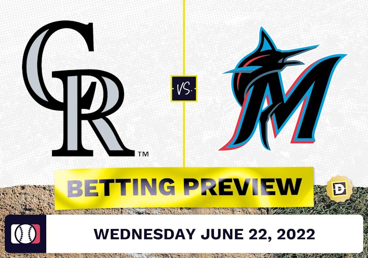 Rockies vs. Marlins Prediction and Odds - Jun 22, 2022